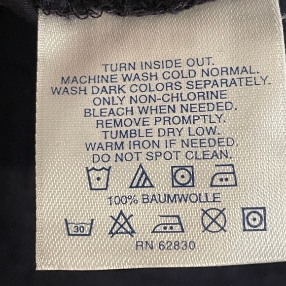 Lands' End Tunic Bundle (2) 2X Blue Brown Longline 100% Cotton Lace Detail - Picture 10 of 14